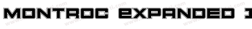 Montroc Expanded Ita字体转换